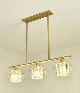 리스코 일자 3등 LED식탁등 식탁전등