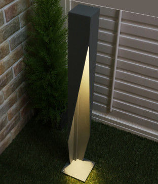 샤니 잔디등, 정원등, 외부등 (COB 3W 일체형 그레이)