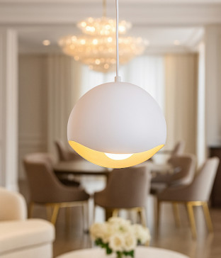 웨이브 1등 펜던트조명 P/D 백+주