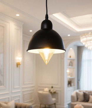 프로방스 1등 펜던트조명 P/D 블랙