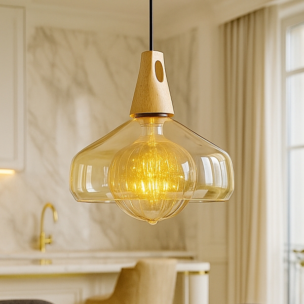 아슬란 유리 1등 펜던트조명 P/D