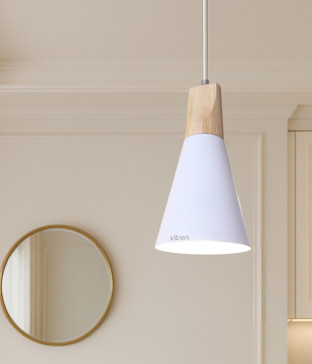 로카 1등 펜던트조명 P/D 우드