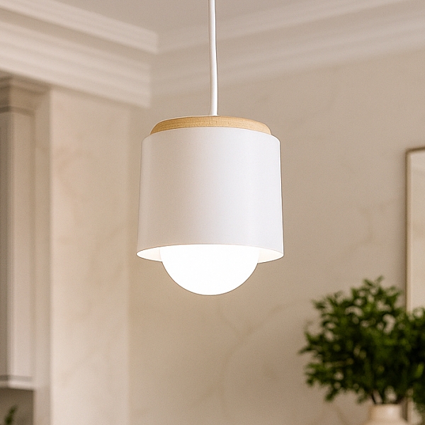 루니 1등 펜던트조명 P/D 우드