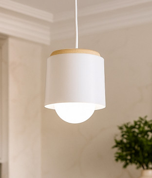 루니 1등 펜던트조명 P/D 우드