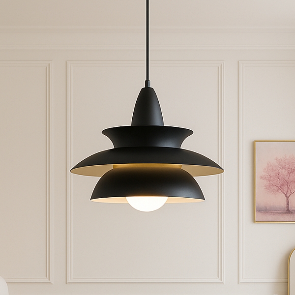 6759-1D 1등 펜던트조명 P/D 블랙