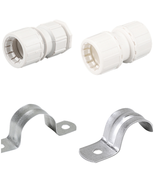 CD파이프 주름관 콘넥타 카프링 새들 부속 모음